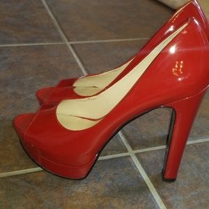 Nine West Peep Toe Platforms